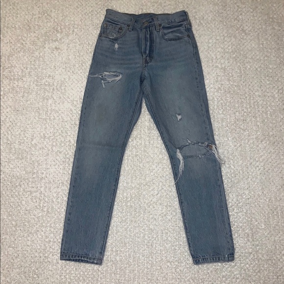 Levi’s 501s ripped jeans - Picture 1 of 5